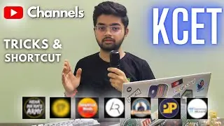 KCET Shortcuts & Tricks 7 Best YouTube Channels | Crack KCET | KCET 2024