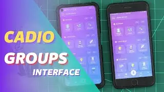 Groups interface in CADIO - Arranging the devices! (ESP8266 - ESP32) | CADIO Home Automation