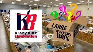Krazy Binz Liquidation -  Mystery Box Unboxing - Amazon Return - Cambridge On,  Reseller Vlog
