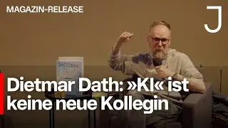 Wer »die KI« sagt, ist schon reingefallen | Magazin-Release mit Dietmar Dath