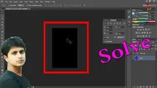 Solve Photoshop CS6/CC  Black screen error In Hindi