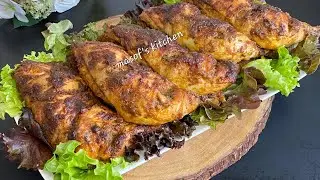 Oven Grilled Suya Chicken//How To Make The Best Chicken Suya @MasofsKitchen