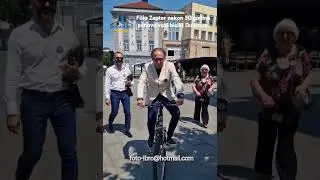 FILIP ZEPTER nakon 50.godina ponovo sjeo na bicikl....