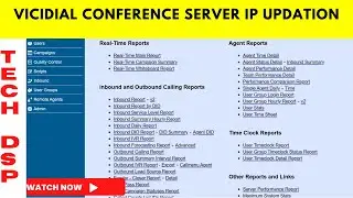 How to change the Vicidial Conference server IP | Tech DSP