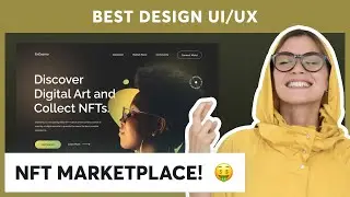 This NFT UI design is inspirational! Amazing UI/UX animations you need to check out!!