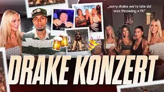 DRAKE DIREKT VOR MIR!😱 B2B Drake Konzert Vlog (bisschen eskaliert..)🍾