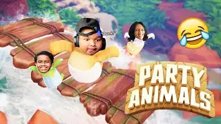 *Lawak!* GAME PALING KELAKAR/COMEL TAHUN 2024!🤣 - Party Animals (Malaysia) #1
