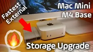 Best External SSD ✅ M4 Mac Mini 🔥 ZIKE Drive Thunderbolt 4 Enclosure