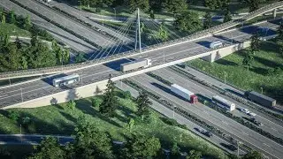 😎Using the Road Builder to build Hyper Realistic German Infrastructure in Cities Skylines 2
