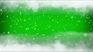 green screen 30 minuts snowfall animation video