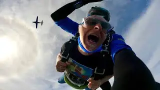 Roger McLachlan - Skydive over St Kilda