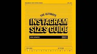 INSTAGRAM SIZE GUIDE | 2021 | NEW UPDATES | THE MOODY TONE
