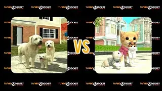 🐕Dog Sim Online VS Cat Sim Online!!🐈