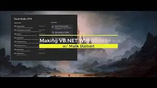 Making  Slide Show App in VB.NET & WPF