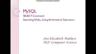 MySQL #6 SELECT Statement Part 3