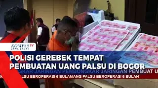 Pabrik Uang Palsu Terbongkar! Polisi Temukan Mesin Cetak, Uang Rupiah & Dolar