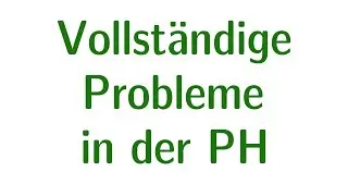 Polyzeit-Hierarchie #4 - Vollständige Probleme