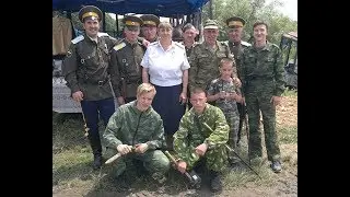 Показательные выступления Казачьего клуба "Спецназ"