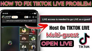 LIVE access is needed to go LIVE as a guest ?
