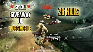 GIVEAWAY UC PUBG MOBILE | 26 KILLS DI ASSAULT