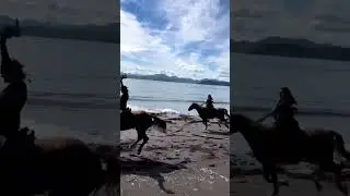 With the wind!