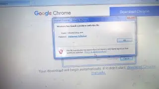 windows has  found a problem with this file  unknown publisher in Hindi 2022