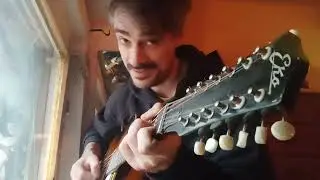 Kurt Vile cover in Spanish on Eko Ranchero XII [wild imagination]