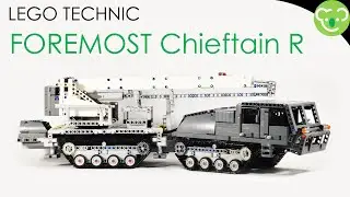 Foremost Chieftain R - LEGO Technic MOC with SBrick