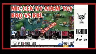 Mic Cek RRQ Vs RBL || MIC CEK EDISI BULAN RAMADAN