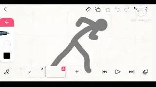Teleportation Stickman Animation toutorial #flipaclip #stickman #animation #toutorial
