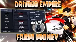 DRIVING EMPIRE SCRIPT! *NO KEY* - INFINITE CASH, AUTO FARM, MAX SPEED ESP & MORE 🏎️ ✅