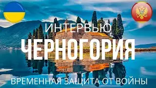 Временная защита Черногория для украинцев. Параграф 24 l Интервью *15*