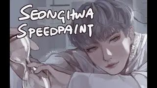 still here - ateez seonghwa speedpaint