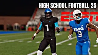 HOW TO PLAY HIGHSCHOOL FOOTBALL + DYNASTY IN EA COLLEGE FOOTBALL 25 ! TUTORIAL!