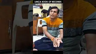 Limca Book of Records | Nimesh M  Jivrajani | #minivlog  #shorts