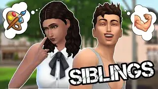 Opposite Siblings 💛 | Create A Sim - The Sims 4