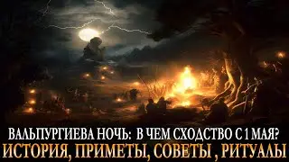 ВАЛЬПУРГИЕВА НОЧЬ и 1 МАЯ! В чем отличие? Приметы, советы, ритуалы. Карина Таро @karina taro