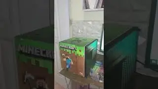 Dando los últimos detalles al CASE DE #minecraft