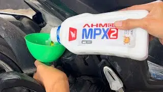 Vario 160 Minta ganti Oli + Nyuci 💦