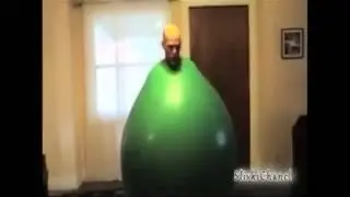 Мужик Внутри Воздушного Шара! ржака