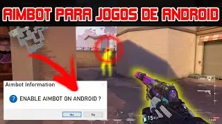 COMO CRIAR AIMBOT PARA JOGOS DE ANDOIRD (PARA TODOS OS JOGOS) | AIMBOT TUTORIAL