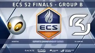 Dignitas vs SK - Map 2 - Mirage - GROUP B (ECS Season 2 LAN Finals)