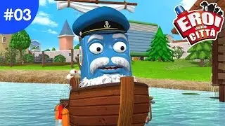 Eroi della Città 2 | 03 Il mostro marino | Cartoni Animati | Cartoni Animati per Bambini