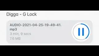 Digga D - G Lock #Preview🔥🔵