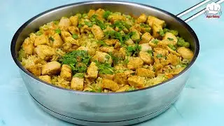 Rice And Chicken In One Dish 🍛 Literally awesome 😍