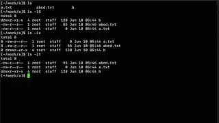 Linux: ls list by size time