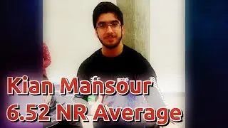 Kian Mansour 6.52 Rubik's Cube Official National Record Average [Explanation + Reconstruction]