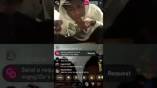 NBA youngboy on live with fans on Ben10 page quarantine