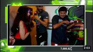 Mortal 7 million Celebration 🚀 Krutika Snax Dance 😱 #mortal #s8ul