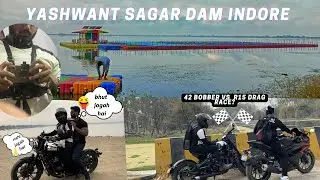 Jawa 42 bobber short ride 😍 | yashwant sagar dam indore